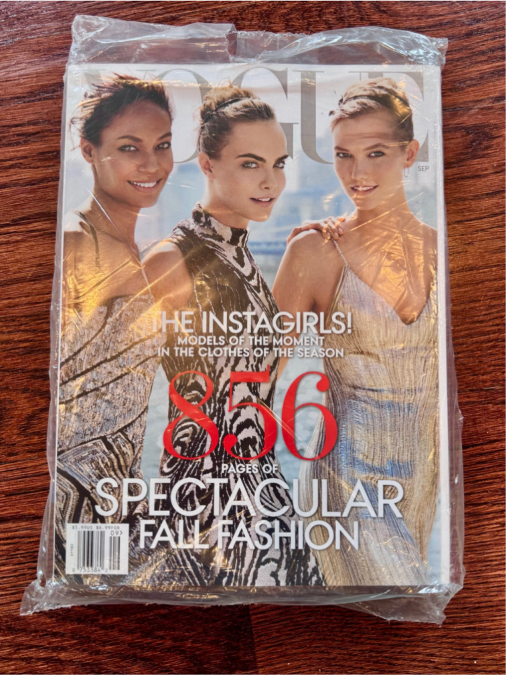 A rare sealed Vogue Magazine September 2014 The Insta Girls